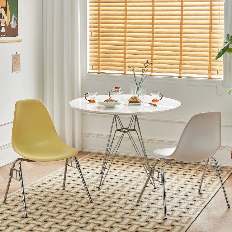 โต๊ะอาหาร MY DOLLS HOUSE รุ่น QUAVA 90 CM. สีขาว_5